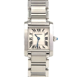 Cartier Tank Française SM W51008Q3 SS Quartz - Hàng hiệu Chính hãng
