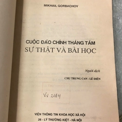 CUỘC ĐẢO CHÍNH THÁNG TÁM SỰ THẬT VÀ BÀI HỌC - Mikhail Gorbachov 477929