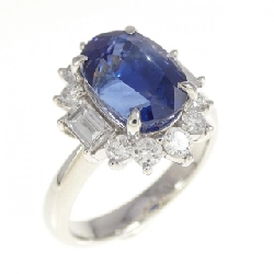 Nhẫn Sapphire PT900 4.37CT