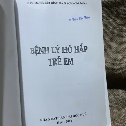 Bệnh lý hô hấp trẻ em - hơn 600 trang khổ lớn  1000493