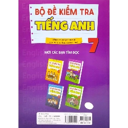 Bộ Đề Kiểm Tra Tiếng Anh 7 (Theo Chương Trình Mới Của Bộ Giáo Dục Và Đào Tạo) - Mai Lan Hương, Phạm Văn Luận 288738