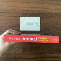 Sách ngoại văn My First Animal Questions and Answers, Used, Siêu Dày 578055