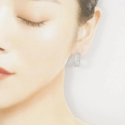 K18WG Pave Diamond Earrings 2.00CT - Hàng hiệu Chính hãng 863313