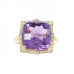 Nhẫn Amethyst K18PG 4.12CT 670047