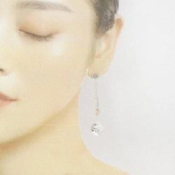 Khuyên tai Hermès Ex Libris PM một bên 666085