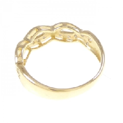 Nhẫn kim cương K18YG 0.18CT 671972