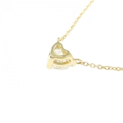 Dây chuyền kim cương K18YG 0.406CT G SI1 hình trái tim - Hàng hiệu Chính hãng 874736