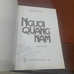 Lê Minh Quốc - NGƯỜI QUẢNG NAM (Ký & Tản văn) 745597