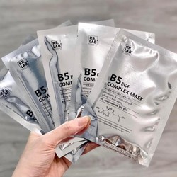 Combo 10m Mặt nạ B5 Kr Lab EGF Complex Mask cấp ẩm phục hồi da chính hãng nguyên mác