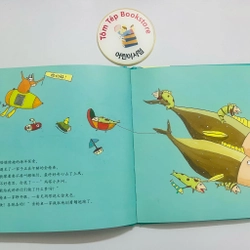 Sách tranh chú bò Marta- tiếng Trung 496823