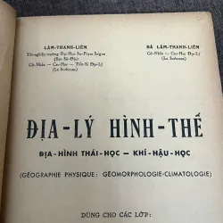 Địa-Lý Đại-Cương (Địa-Hình Thái-Học & Khí-Hậu Học) - Lâm-Thanh-Liêm 798772