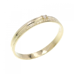 Nhẫn kim cương K18YG 0.01CT - Hàng hiệu chính hãng