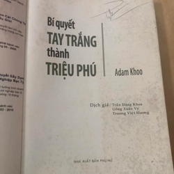 Sách Bí quyết tay trắng thành triệu phú - Adam Khoo 306278