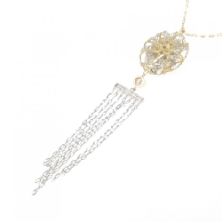 Dây chuyền kim cương K18YG/K18WG 0.13CT - Hàng hiệu Chính hãng 858206