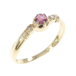 Nhẫn Ruby K18YG - Hàng hiệu Chính hãng