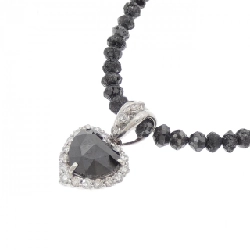 K18WG Dây chuyền kim cương hình trái tim 1.25CT - Hàng hiệu Chính hãng 858668