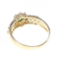 Nhẫn Emerald K18YG 0.22CT 667280