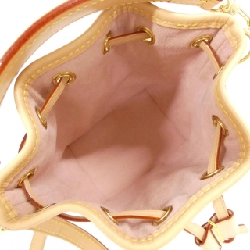 Túi xách vai Louis Vuitton Monogram Laminated Jacquard Nano Noé M82427 611895