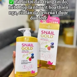 Sữa Dưỡng Thể Trắng Da Body Snail Gold Mix 12 Berry Body Lotion 500ml 562021