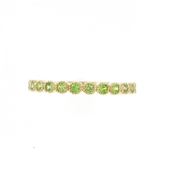 Nhẫn Đá Garnet Demantoid K18YG - Hàng hiệu Chính hãng 855010