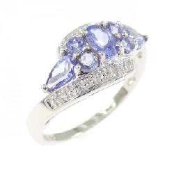 Nhẫn Tanzanite K14WG - Hàng hiệu Chính hãng