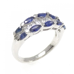 Nhẫn Sapphire PT900 0.64CT - Hàng hiệu Chính hãng
