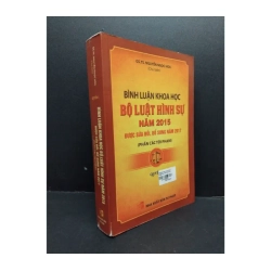 Bình luận khoa học bộ luật hình sự năm 2015 được sửa đổi bỗ sung năm 2017 Quyển 1 HCM2606 Nguyễn Ngọc Hòa GIÁO TRÌNH, CHUYÊN MÔN
