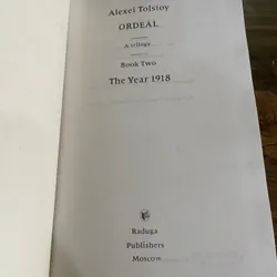 Alexei Tolstoy-  ORDEAR - Book Two- the year 1918- Publishers Moscow 571309