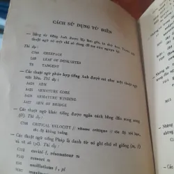 TỪ ĐIỂN THUẬT NGỮ KHOA HỌC KỸ THUẬT Anh - Pháp - Việt 1021166