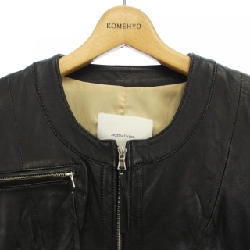 【Khuyến mãi】Áo khoác da NORMALUISA 636310