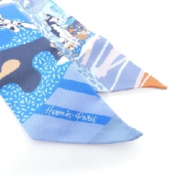 Hàng hiệu Authentic Hermès EN LIBERTE Twilly 063911S Khăn quàng 807344