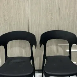 Bàn làm việc 2 mặt bằng gỗ chân thép mới 98% 723333