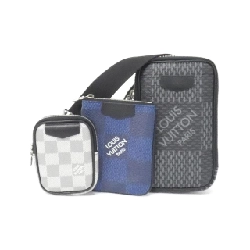 Túi đeo vai Louis Vuitton Damier Graphite 3D Modular N60447 - Hàng hiệu Chính hãng