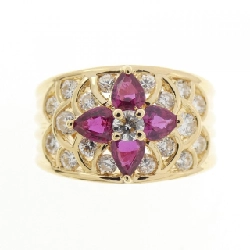 Nhẫn Ruby K18YG 0.75CT - Hàng hiệu Chính hãng 849675