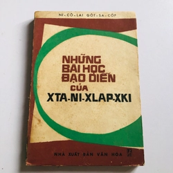 NHỮNG BÀI HỌC ĐẠO DIỄN CỦA XTA - NI - XLAP -XKI
