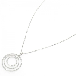 Dây chuyền kim cương 18KWG/750WG - Hàng hiệu Authentic 858753