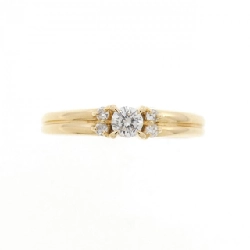 Nhẫn kim cương K18YG 0.15CT 670014