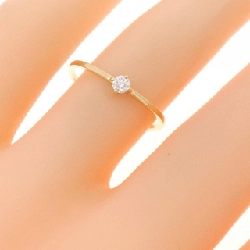 Nhẫn kim cương Solitaire K18YG 0.06CT - Hàng hiệu chính hãng 849780