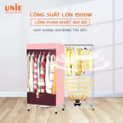 ✨ UNIE UE-666 – Sấy nhanh hơn, khô nhiều hơn, tiện gấp đôi 726251