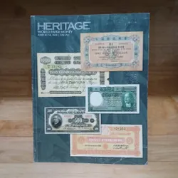 Heritage World Paper Money - March 7-8, 2024 589853