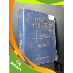 (TẶNG BOOKMARK) Từ điển Anh Việt 140.000 từ - mới 70% rách bìa mất áo có viết ố - HỌC NGOẠI NGỮ - RBK0111
