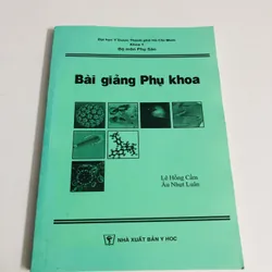 BÀI GIẢNG SẢN PHỤ KHOA 