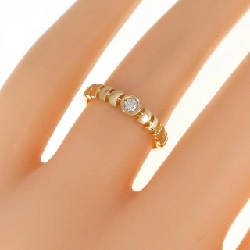 Nhẫn kim cương K18YG 0.05CT 672603