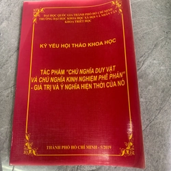 Tác phẩm chủ nghĩa duy vật và chủ nghĩa kinh nghiệm phê phán 