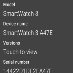 Đồng hồ thông minh Sony SmartWatch 3 SWR50 màu đen đã qua sử dụng 550