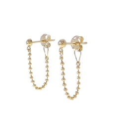 K18YG Bông tai - Hàng hiệu Chính hãng 861723