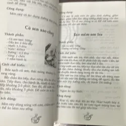 Các món ăn DƯỠNG SINH : sách món ăn  1035260