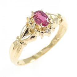 Nhẫn Ruby K18YG - Hàng hiệu Chính hãng