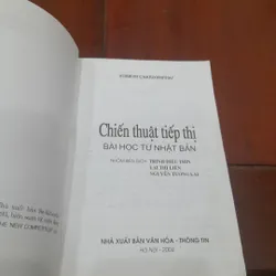 CHIẾN THUẬT TIẾP THỊ, bài học từ Nhật Bản 695983