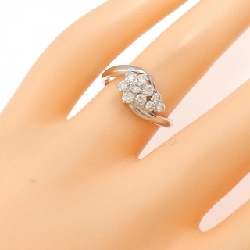 Nhẫn kim cương hoa PT900 0.50CT 667927